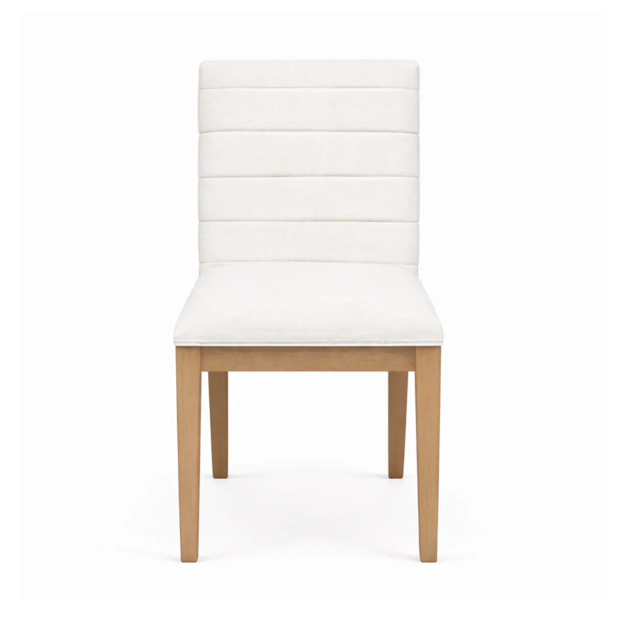 Expertly Made Nettie Solid Wood Dining Chair in Ginger and Natural Linen Fast