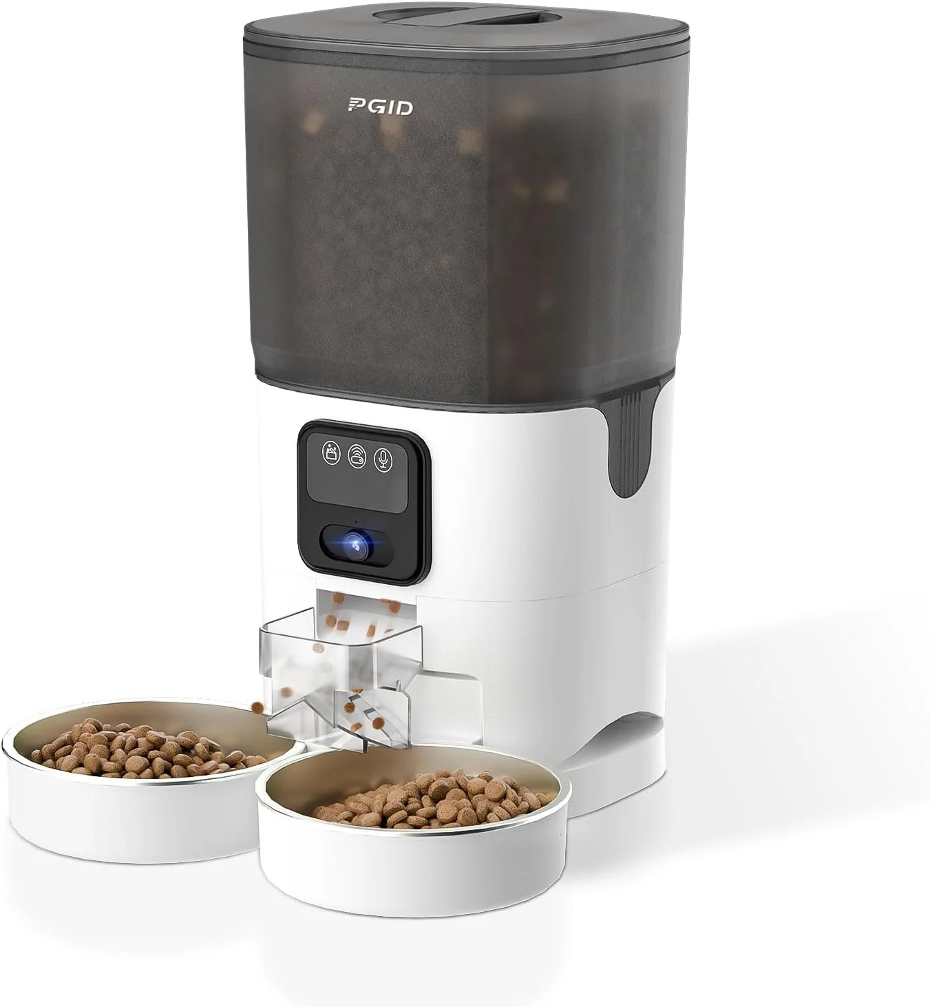 Excellent PGID 7L Automatic Pet Feeder with 1080P Camera App Control and Night Vision Luxury