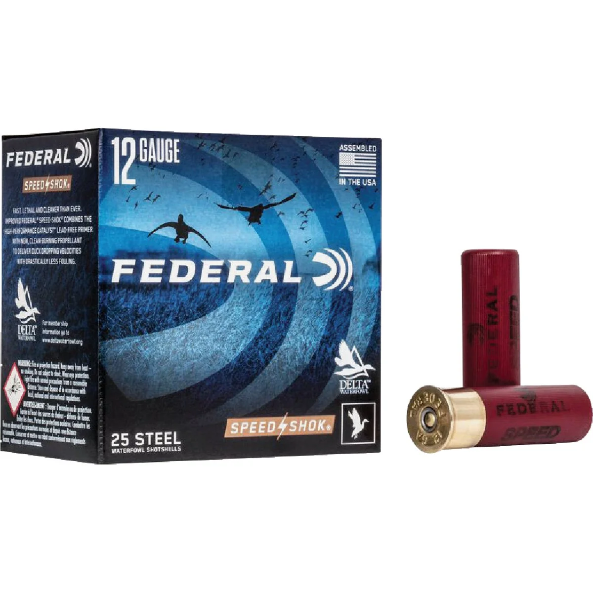 Unique Federal Speed-Shok 12 ga 2 Shotgun Ammunition Prestigious