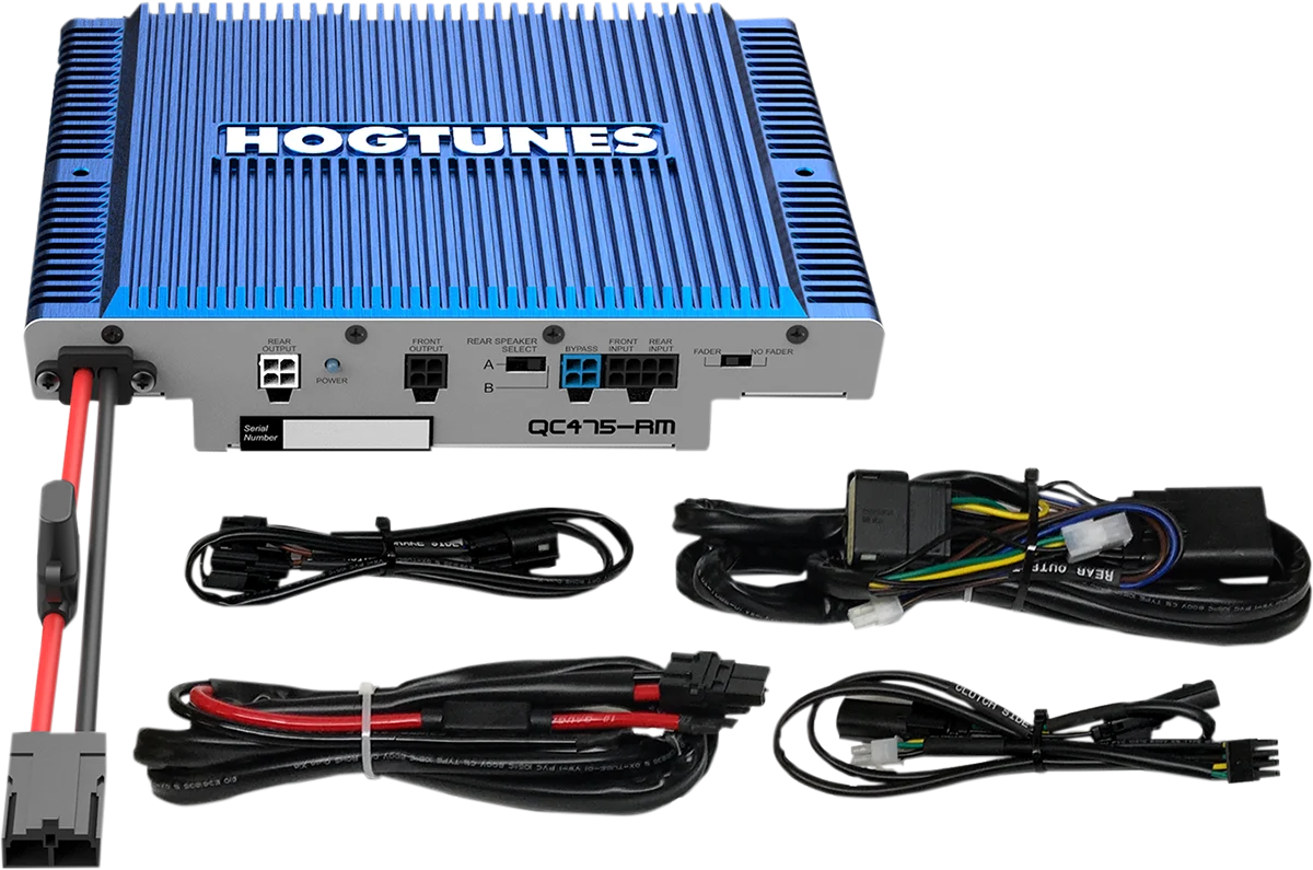User-Friendly Hogtunes - Amplifier Kit - 300W QC475-RM Environmentally Friendly
