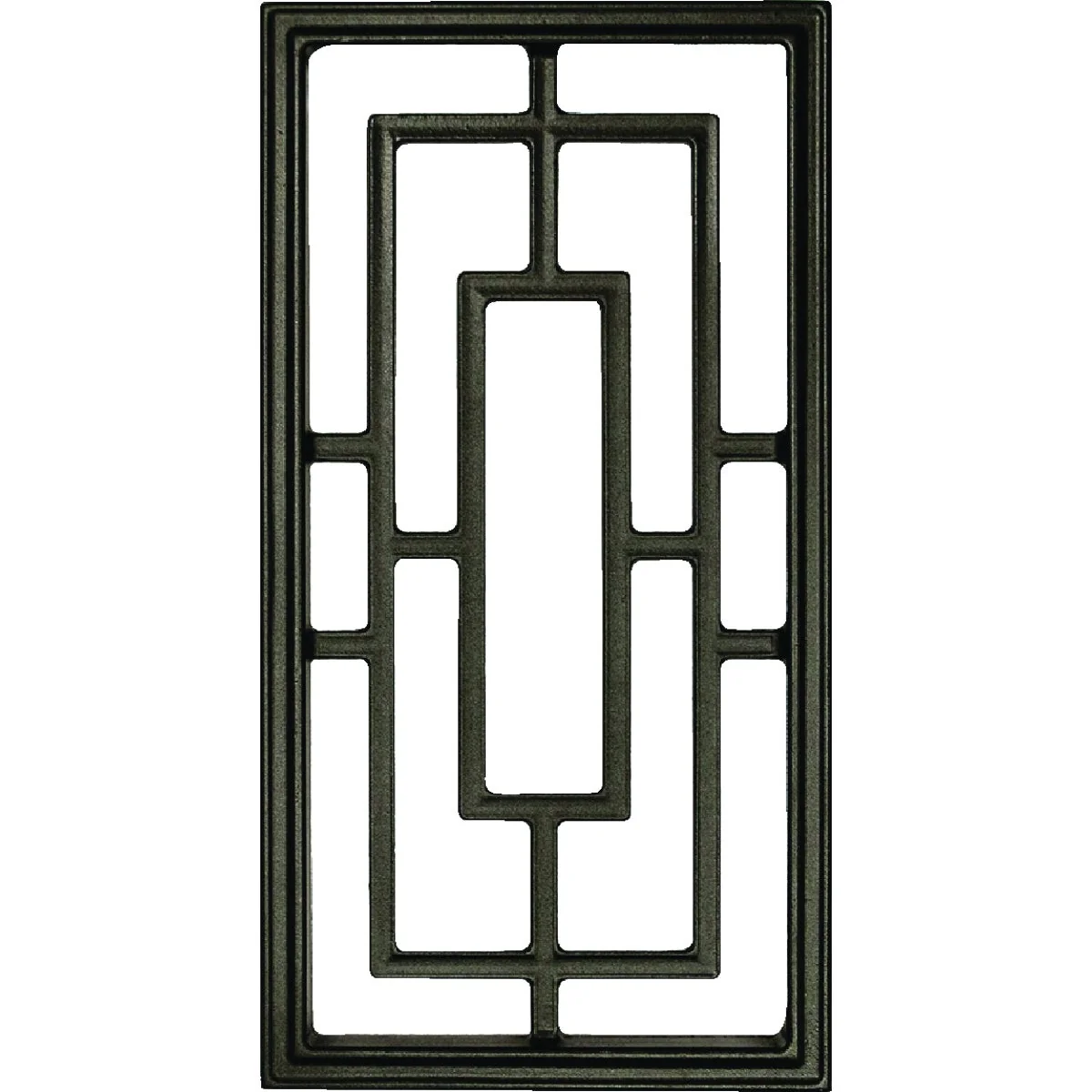Breathable Nuvo Iron 8-5 8 In. W. x 17-1 4 In. H. Rectangle Cast Aluminum Gate Insert Expertly Made