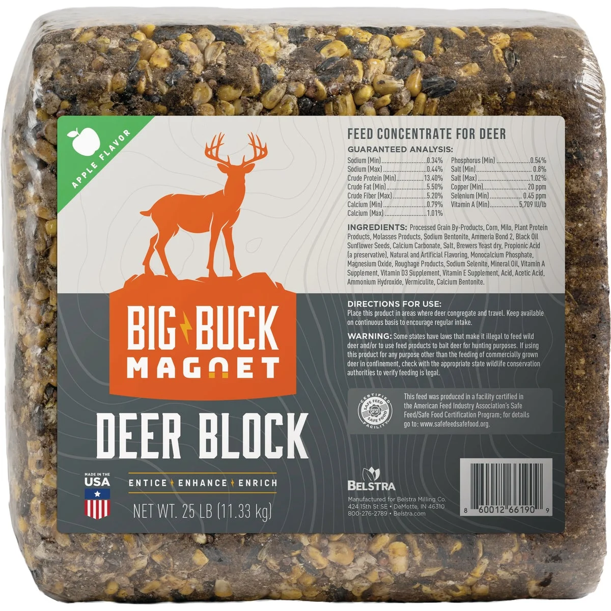 Carefully Designed Big Buck Magnet 25 Lb. Deer Block High-Quality