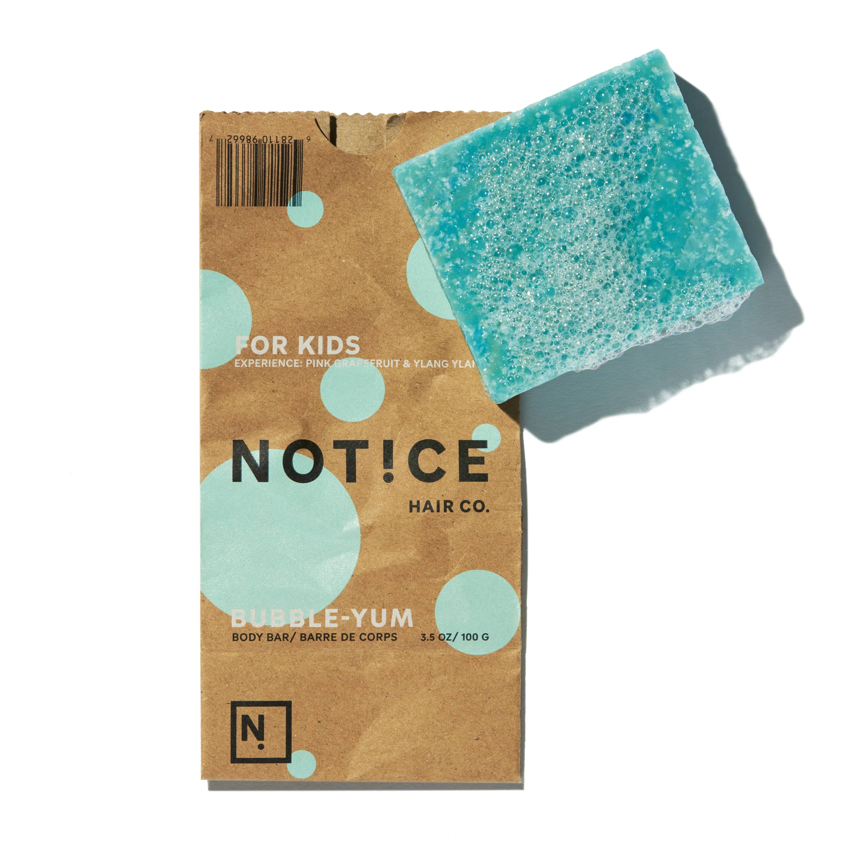 Sophisticated NOTICE Hair Co Bubble-Yum Body Bar Solid