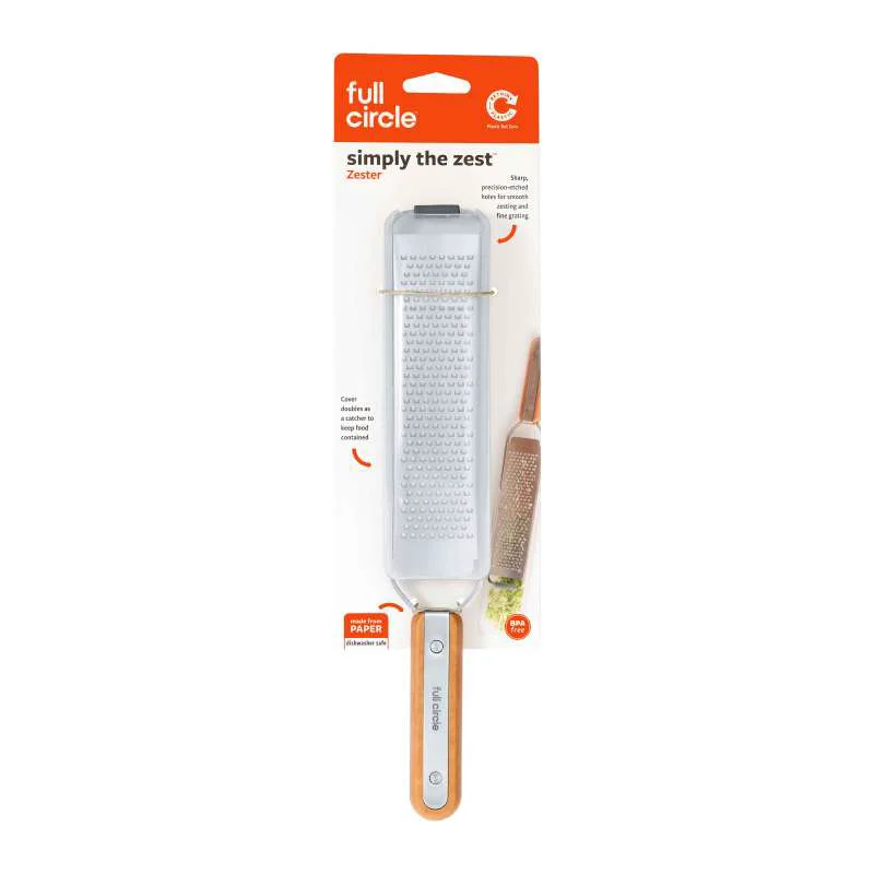 Convenient Full Circle Zester Pure