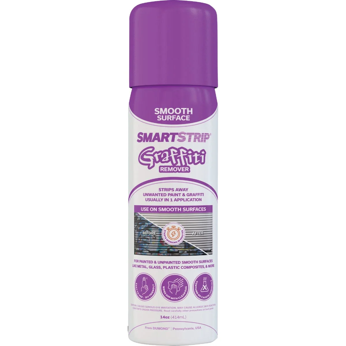 Top-Quality Dumond 14 Oz. Smart Strip Smooth Graffiti Remover