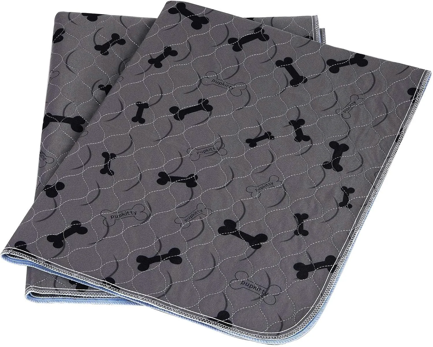 Green Washable Dog Pee Pads with Grooming Gloves Non Slip Dog Mats with Great Urine Absorption Reusable Puppy Pee Pads for Whelping Potty Training Playpen Solid