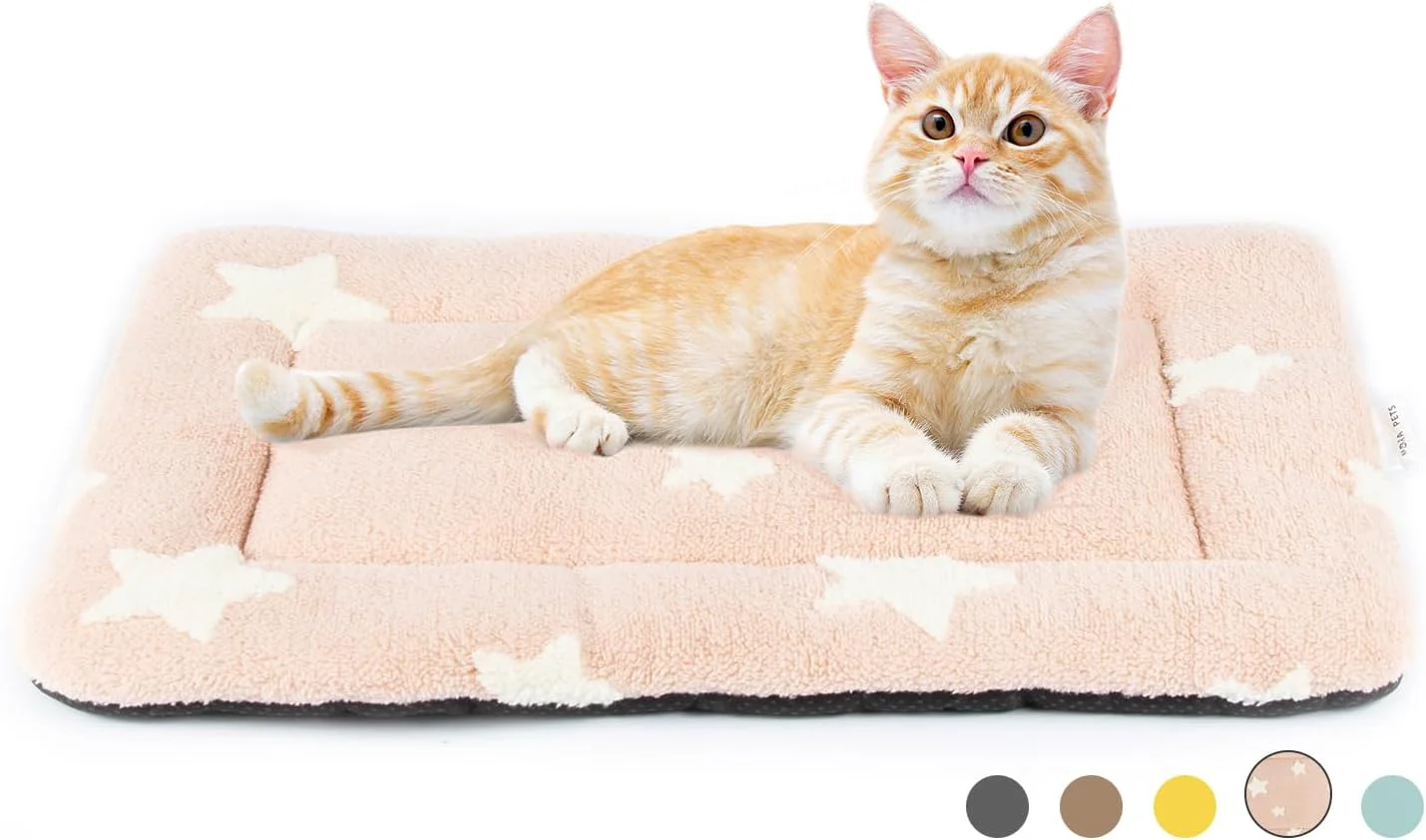 High-Performance Mora Pets Cat Bed for Indoor Cats Washable Dog Crate Pad Unique