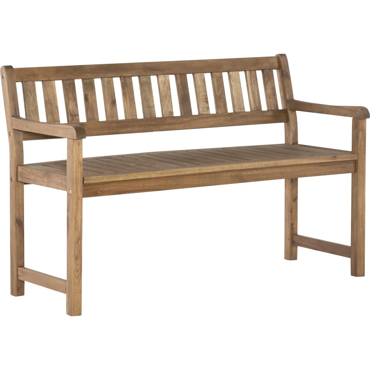 Fine Crafted Linon Catalan 45 In. Wood Outdoor Bench Excellent