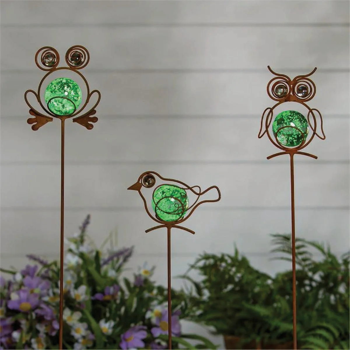 Relaxed Evergreen What She Shed 36 In. H. Critter Garden Stake Fast