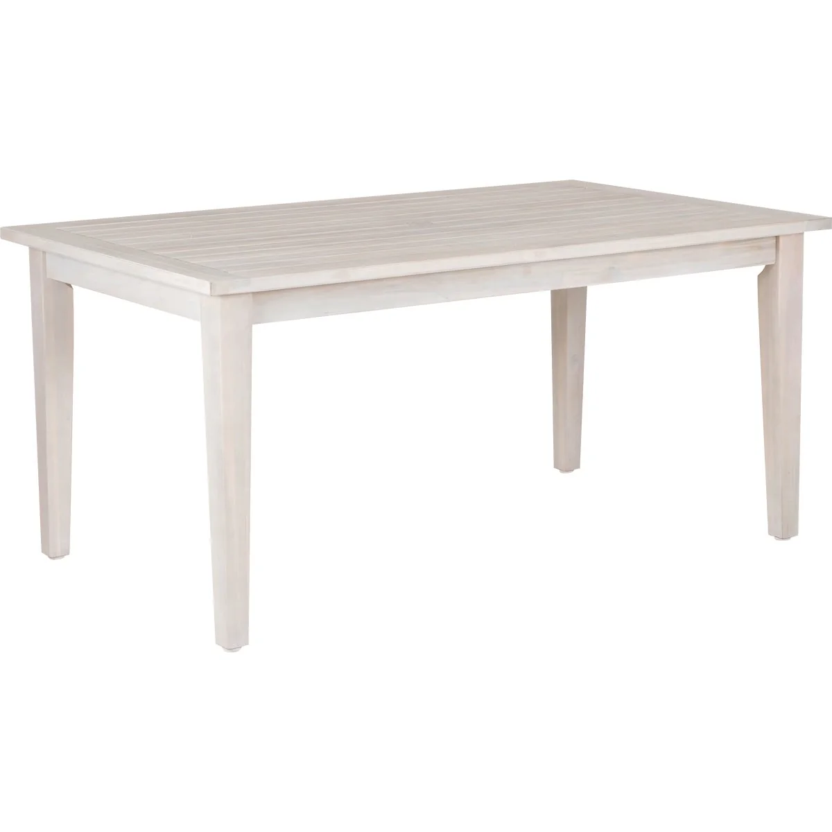 Genuine Linon Svana 64 In. x 38 In. Natural Acacia Wood Dining Table Breathable