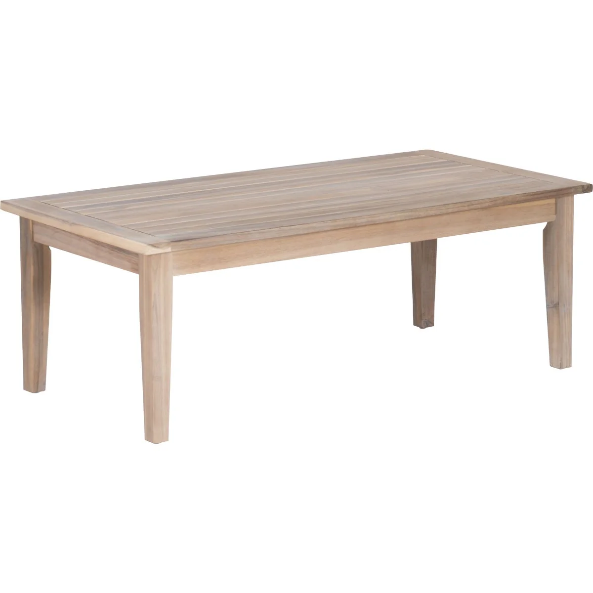 Premium Linon Svana 45.63 In. W. x 23.63 In D. Natural Acacia Wood Coffee Table Innovative