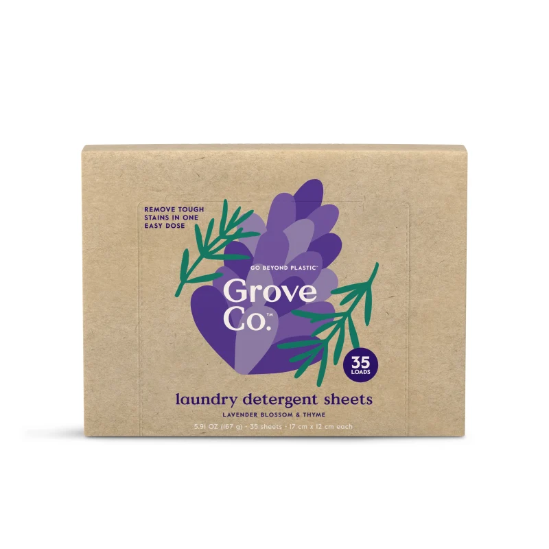 Functional Grove Co. Laundry Detergent Sheets Pre-Measured — Tough on Stains Original