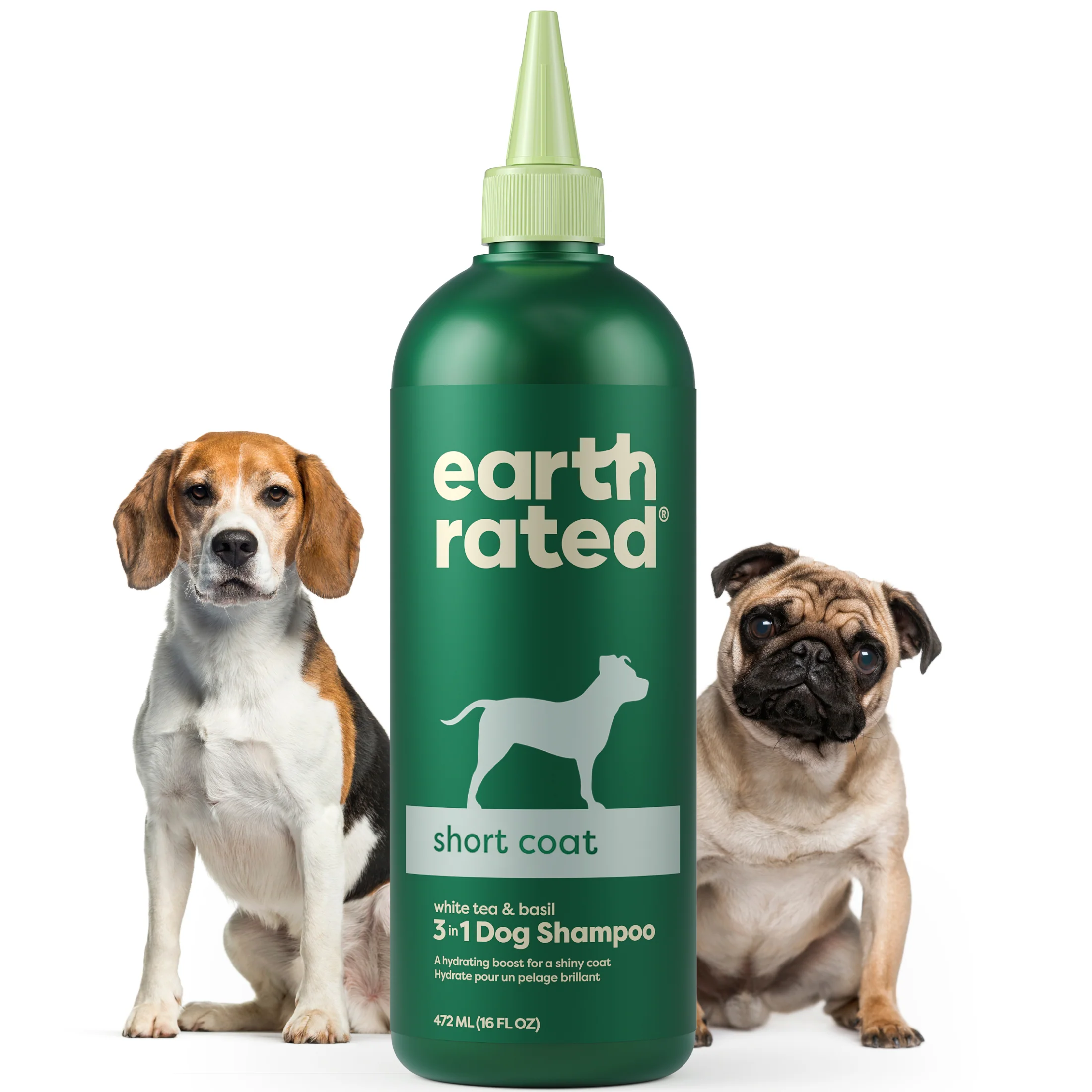 Functional Earth Rated 3-in-1 Short Coat Dog Shampoo High-End