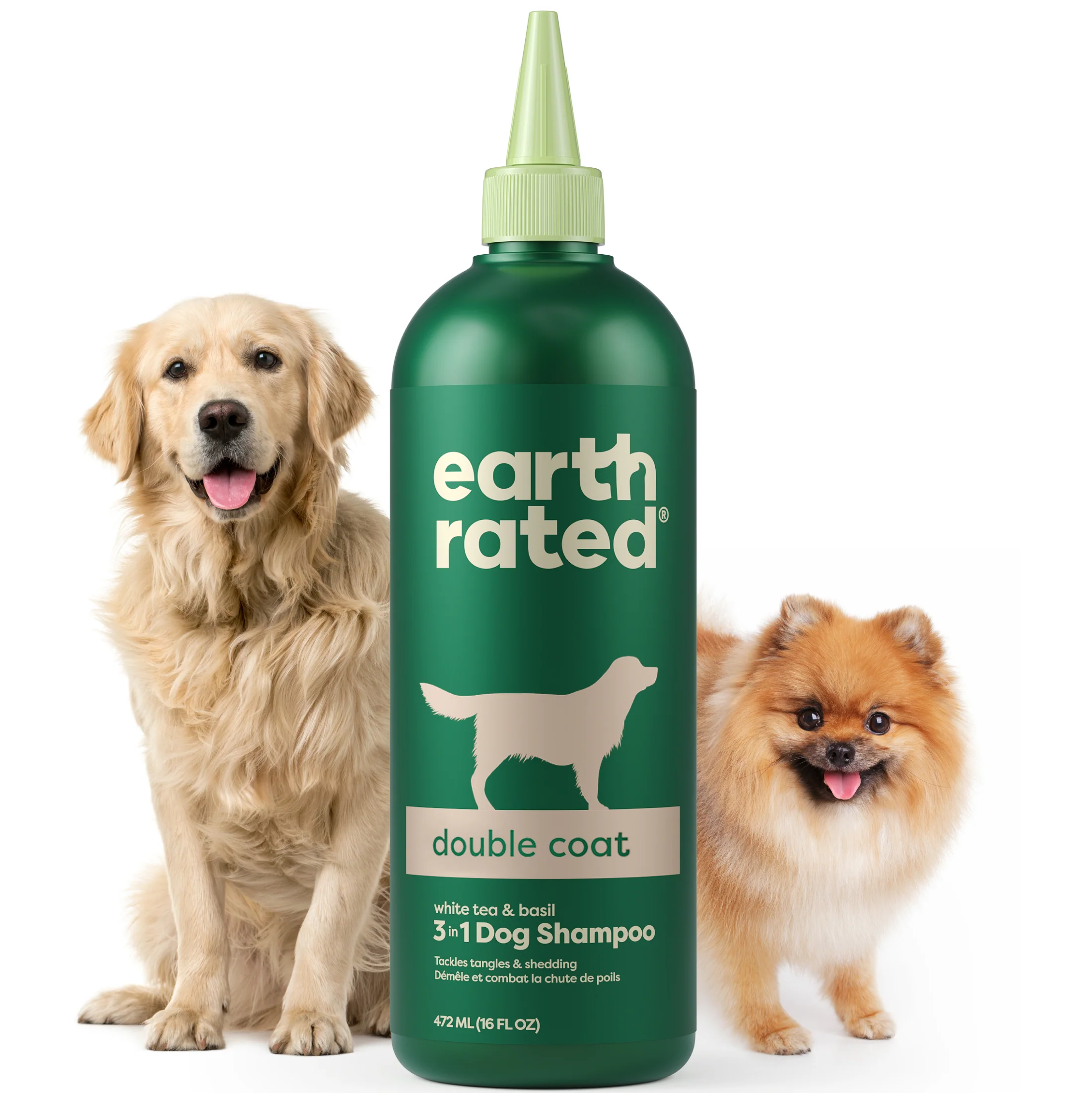 Fast Earth Rated 3-in-1 Double Coat Dog Shampoo Casual