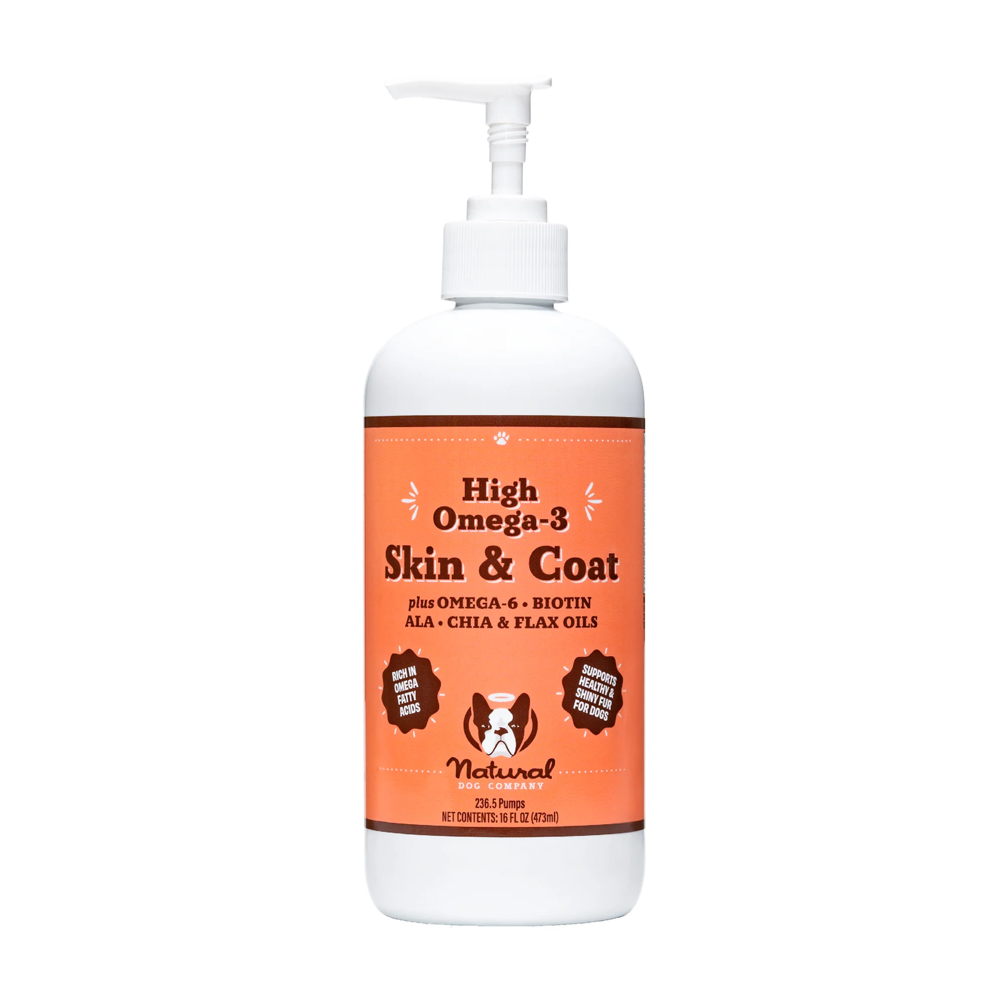 Next-Generation Natural Dog Company Skin Coat Oil Relaxed