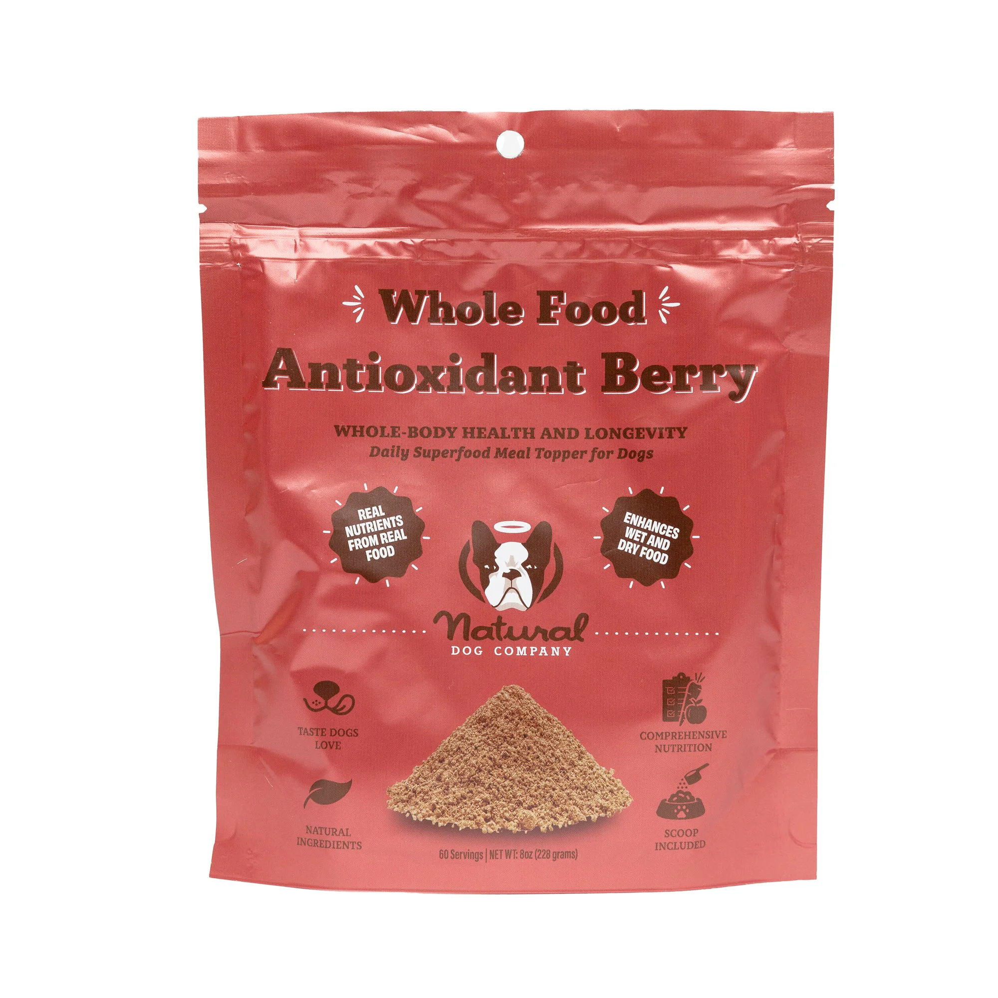 Smooth Natural Dog Company Antioxidant Berry Superfood Granules Artisan