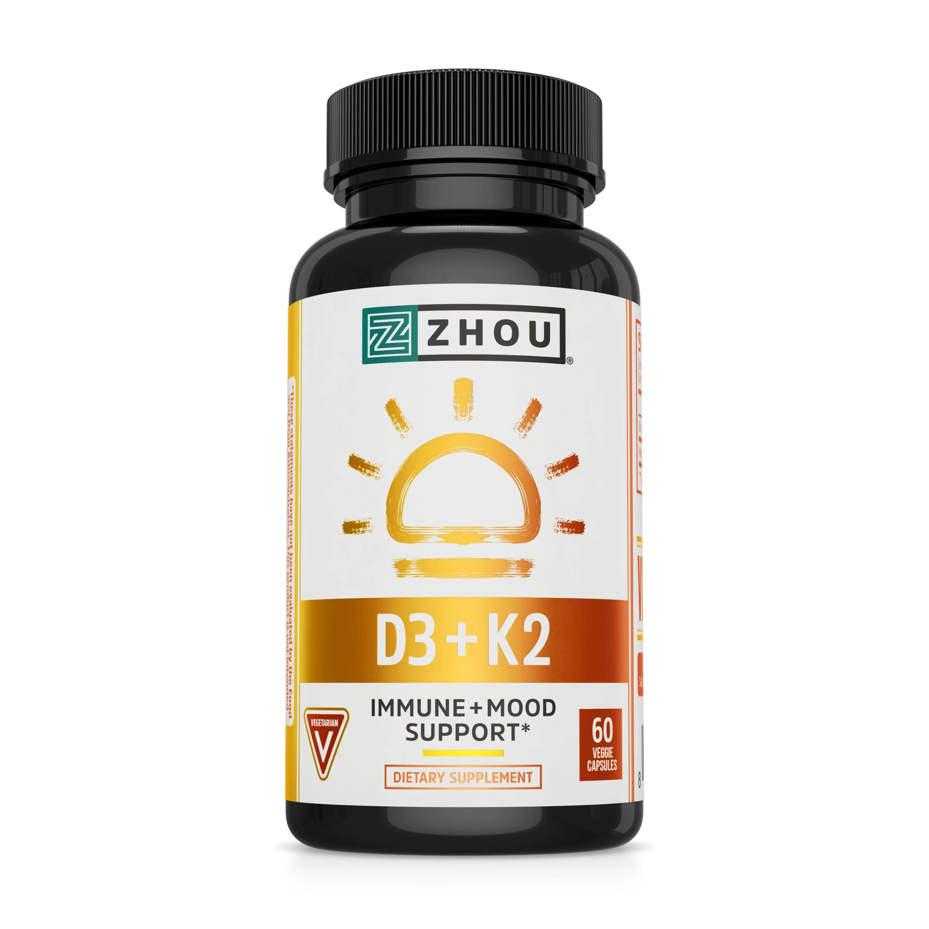 Enhanced Zhou Nutrition D3 K2 Natural