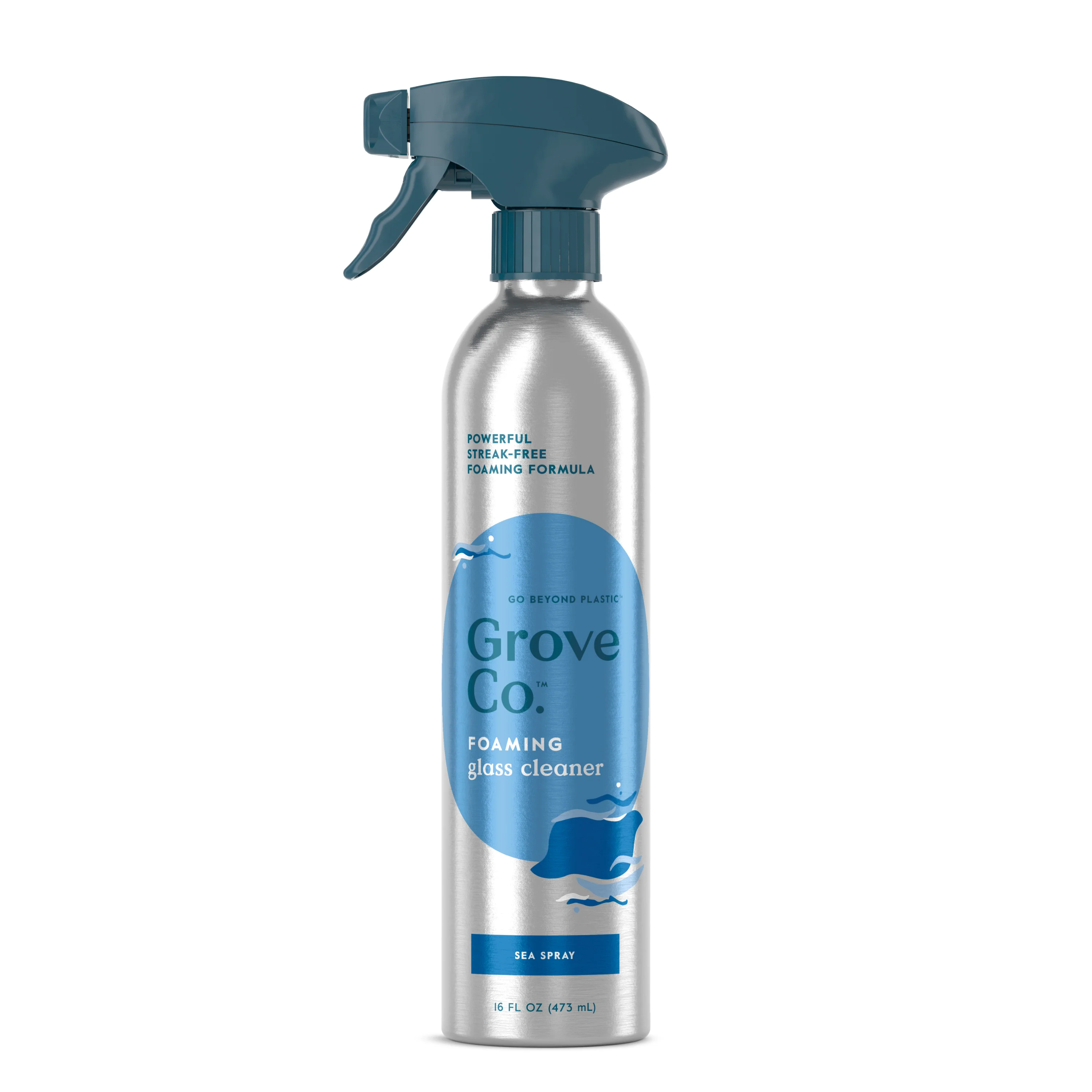Effective Grove Co. Foaming Glass Cleaner Consciously created homecare. Detailed