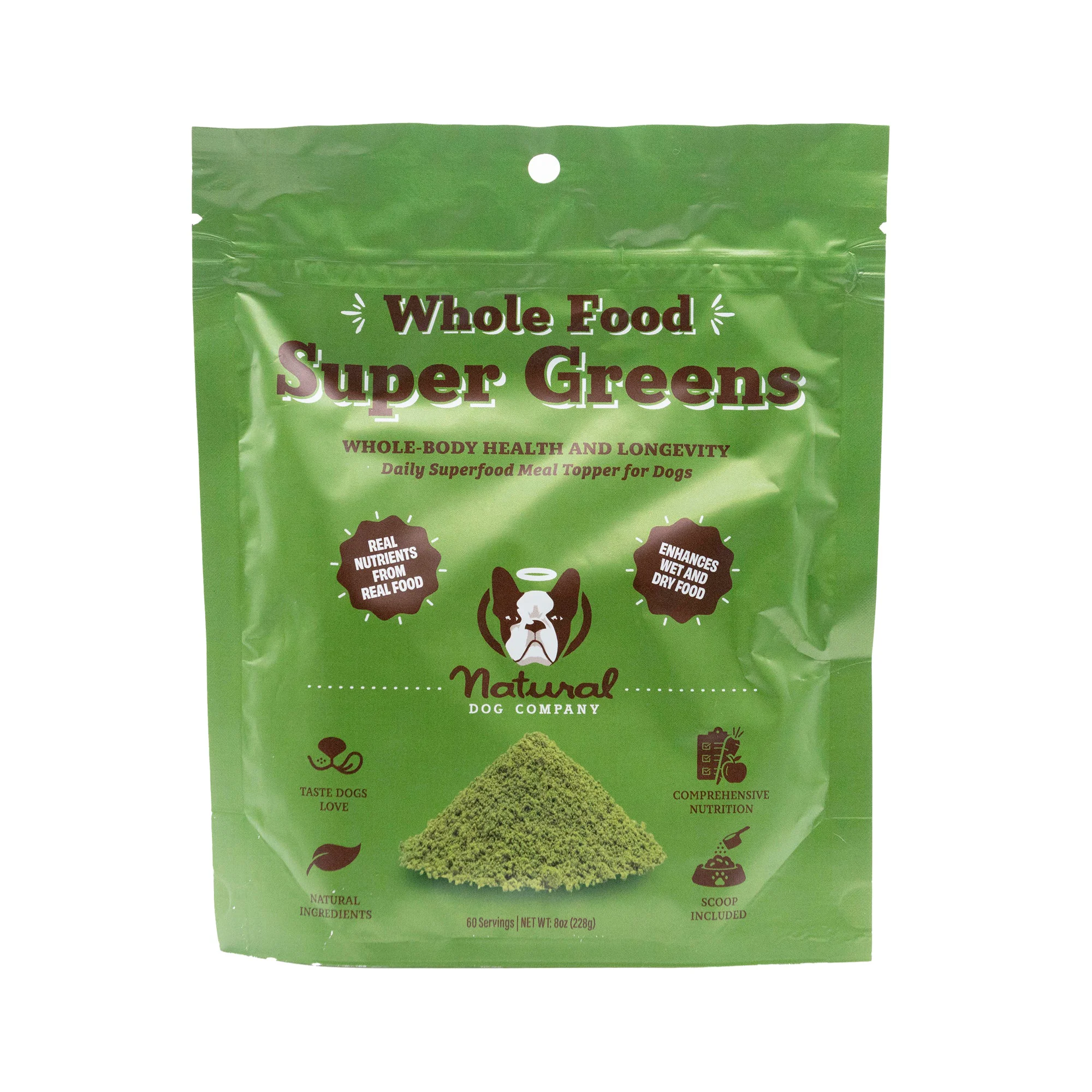 Smart Natural Dog Company Super Greens Superfood Granules Contemporary