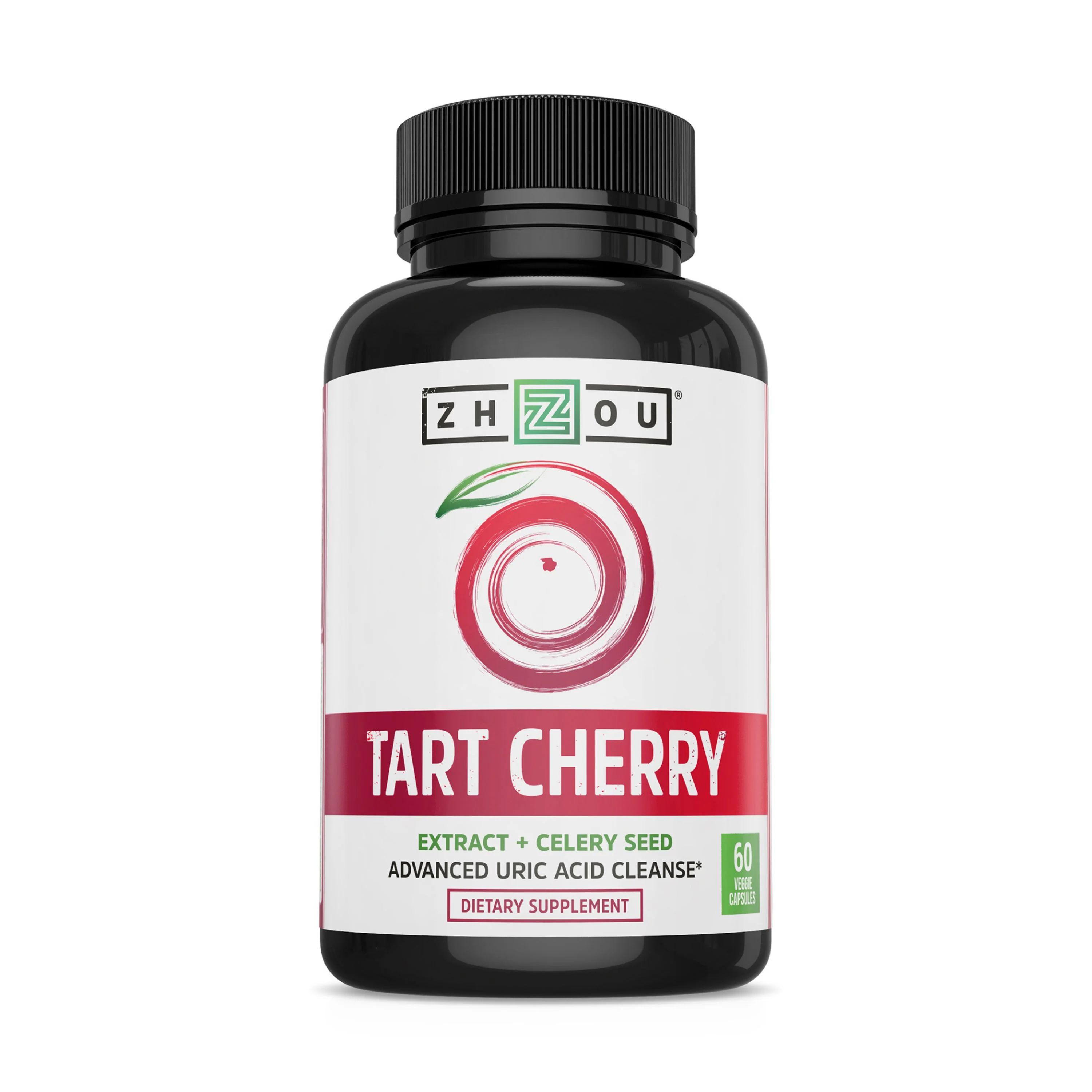 Crafted Zhou Nutrition Tart Cherry Advanced Uric Acid Cleanse Refined