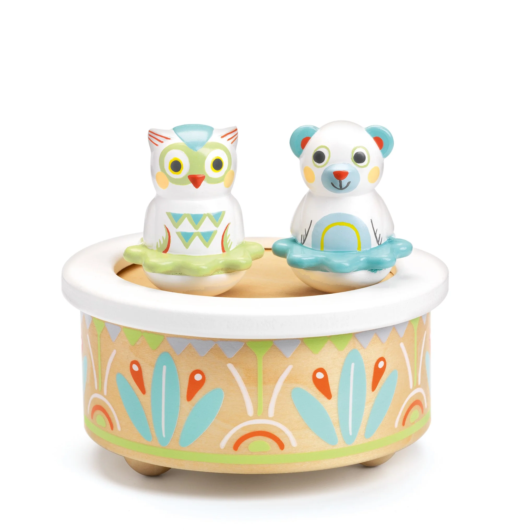 Unique DJECO Baby's First Music Box made from FSC® Wood Trusted