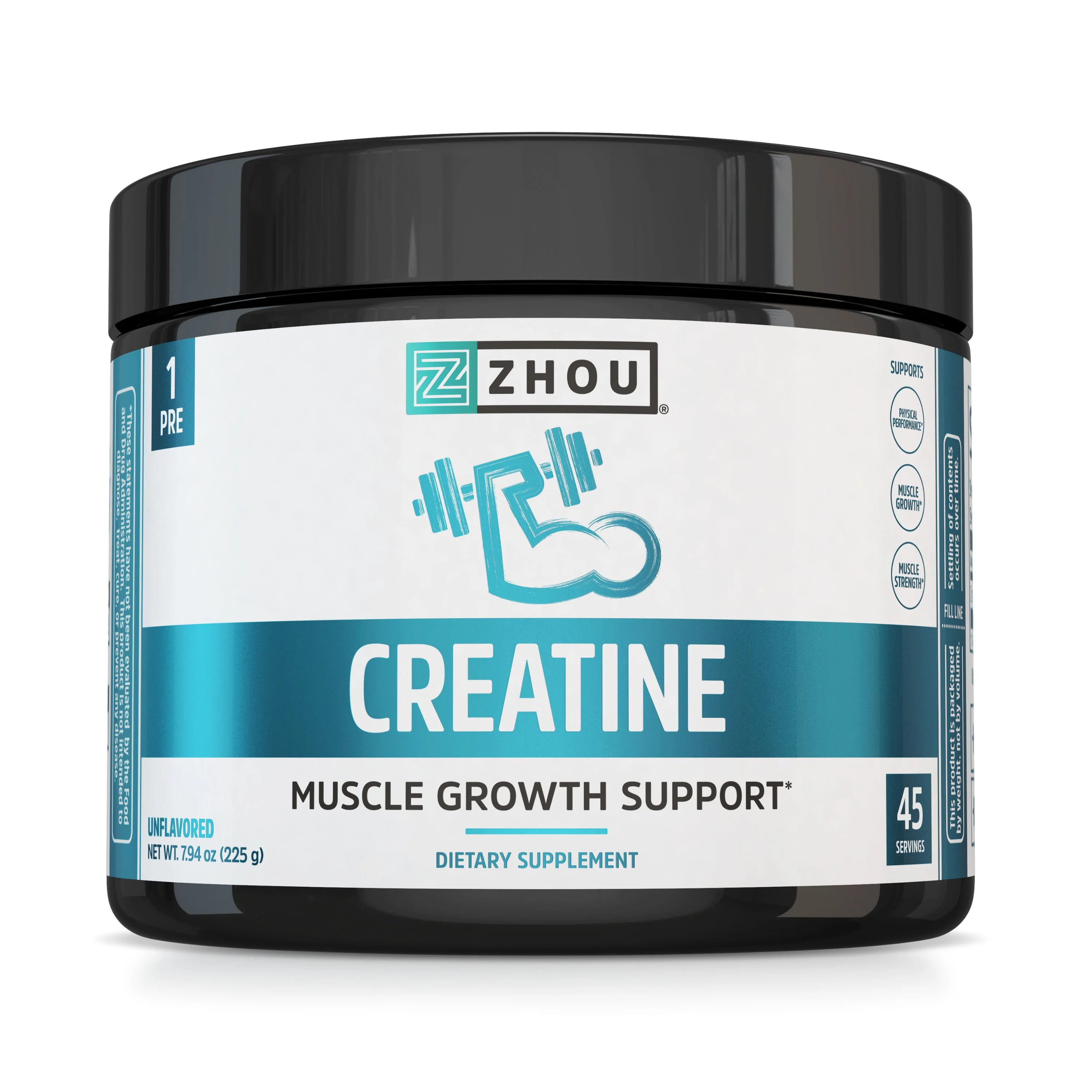 Minimalist Zhou Nutrition Creatine Powder Selected