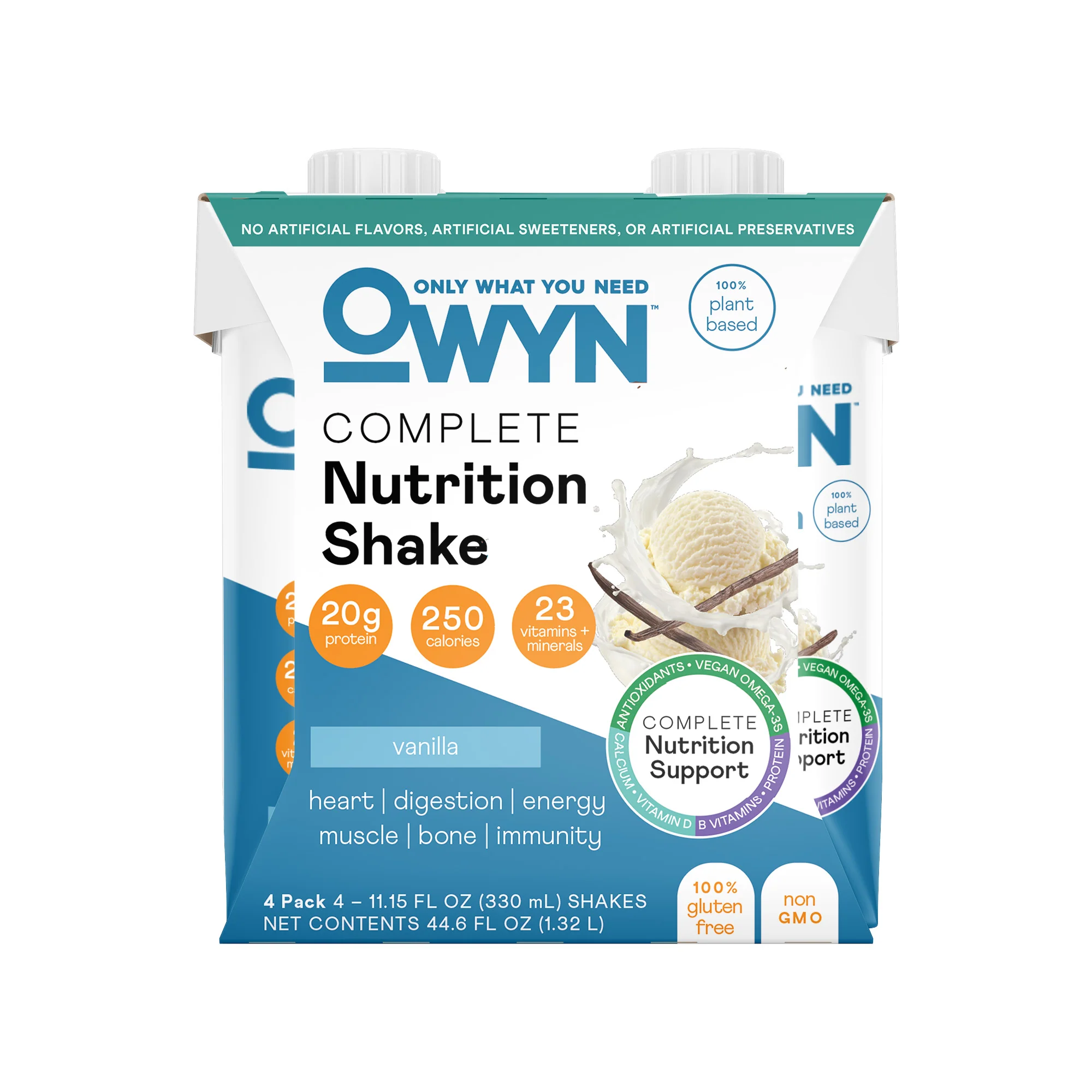 Exceptional OWYN Complete Nutrition Shake Original Design