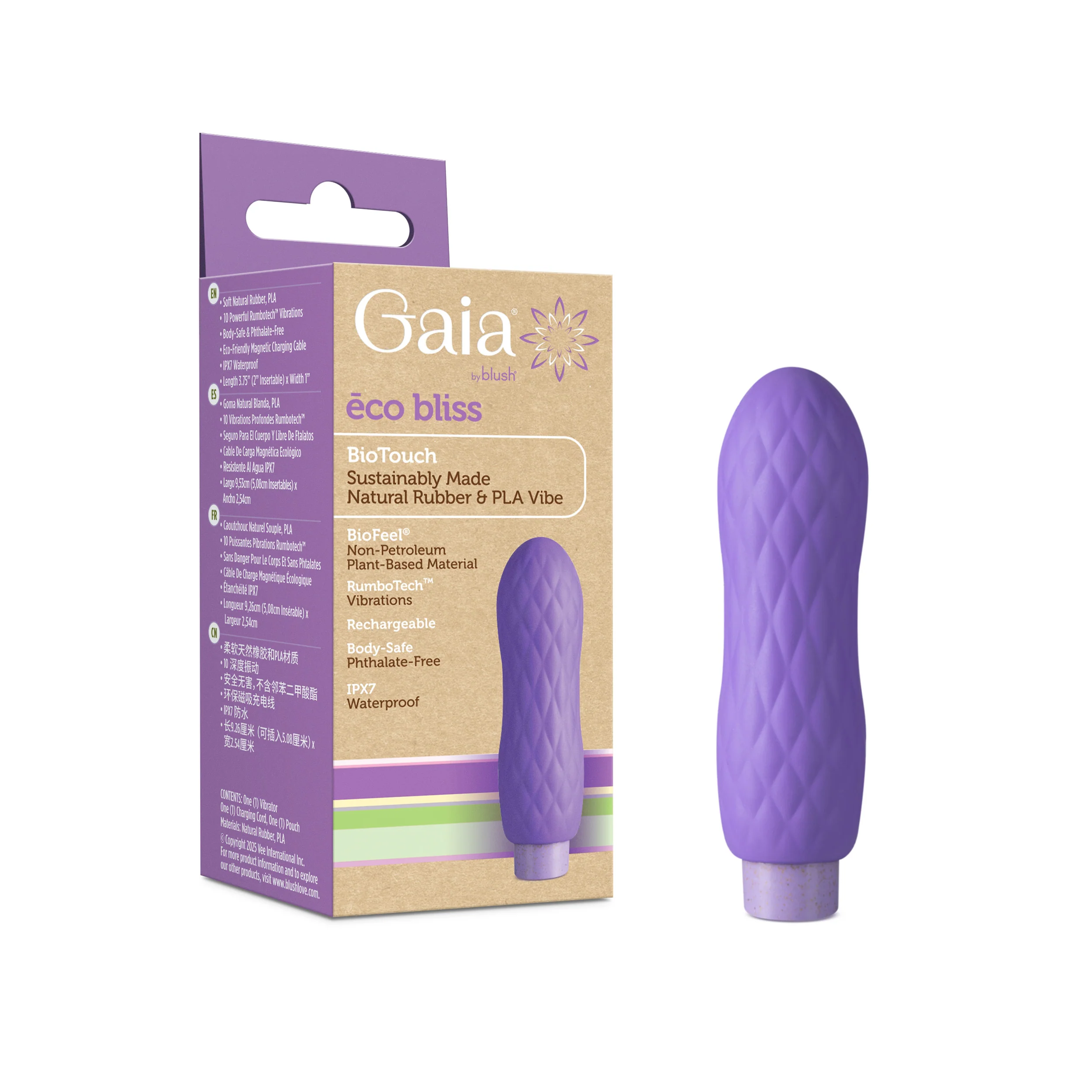 Next-Generation Blush Gaia Sexual Health Vibrator - Eco Bliss Rechargeable World-Class