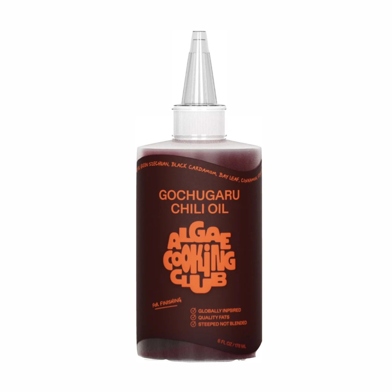Recyclable Algae Cooking Club Gochugaru Chili Oil Natural
