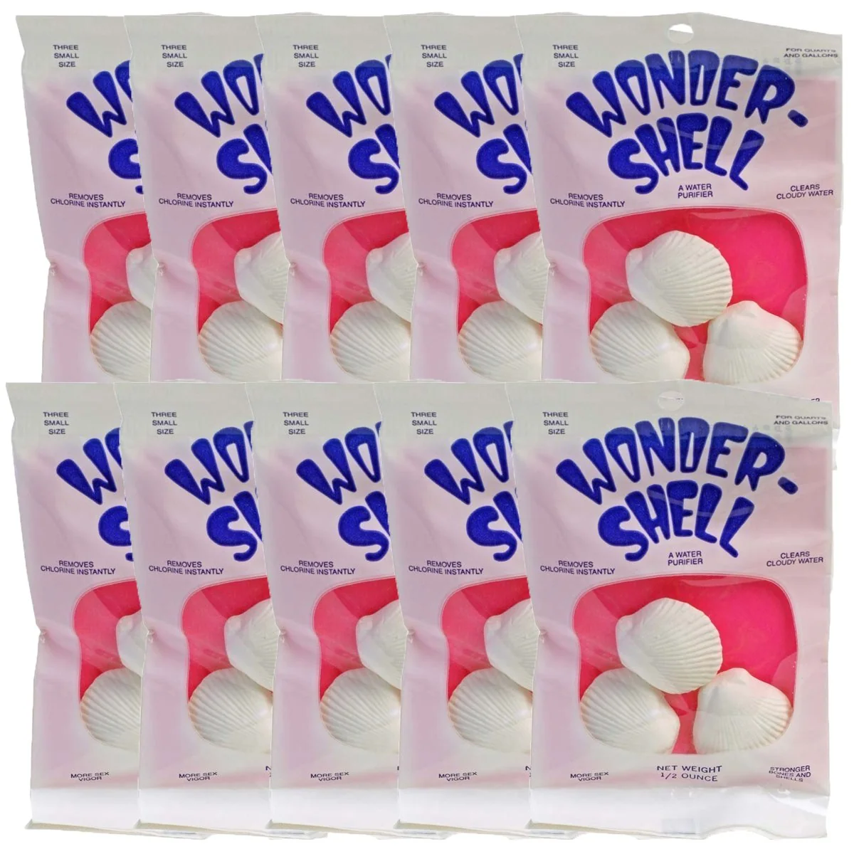 Elegant Weco Wonder Shell Natural Minerals 3 Pack Small – 30 Shells in 10 Packages Weco Products Premium Material