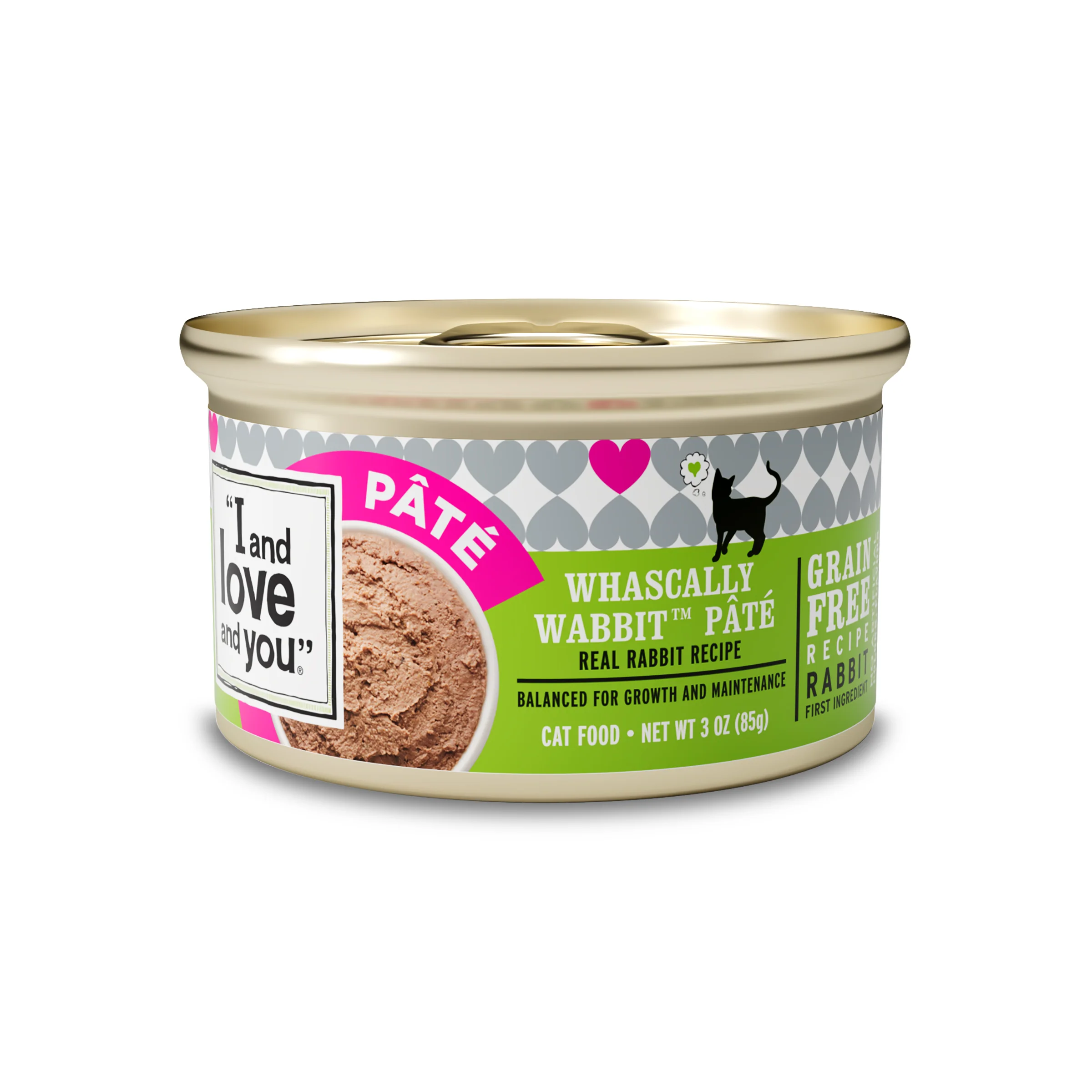 Modern I and Love and You Whascally Wabbit Pâté - Rabbit Recipe Grain Filler 3 oz Fast