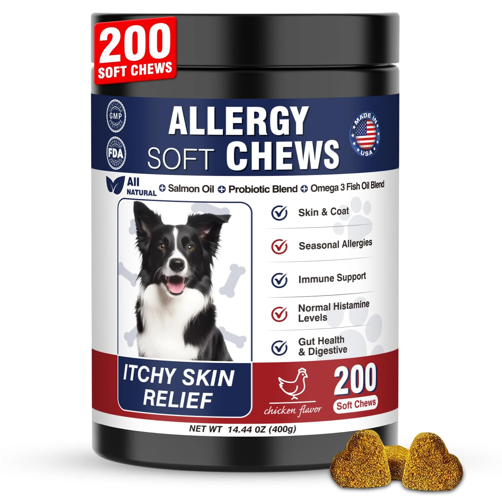 Easy-to-Use Taraxa Dog Allergy Relief — Itching Ear Comfort Seasonal Skin Support Sustainable