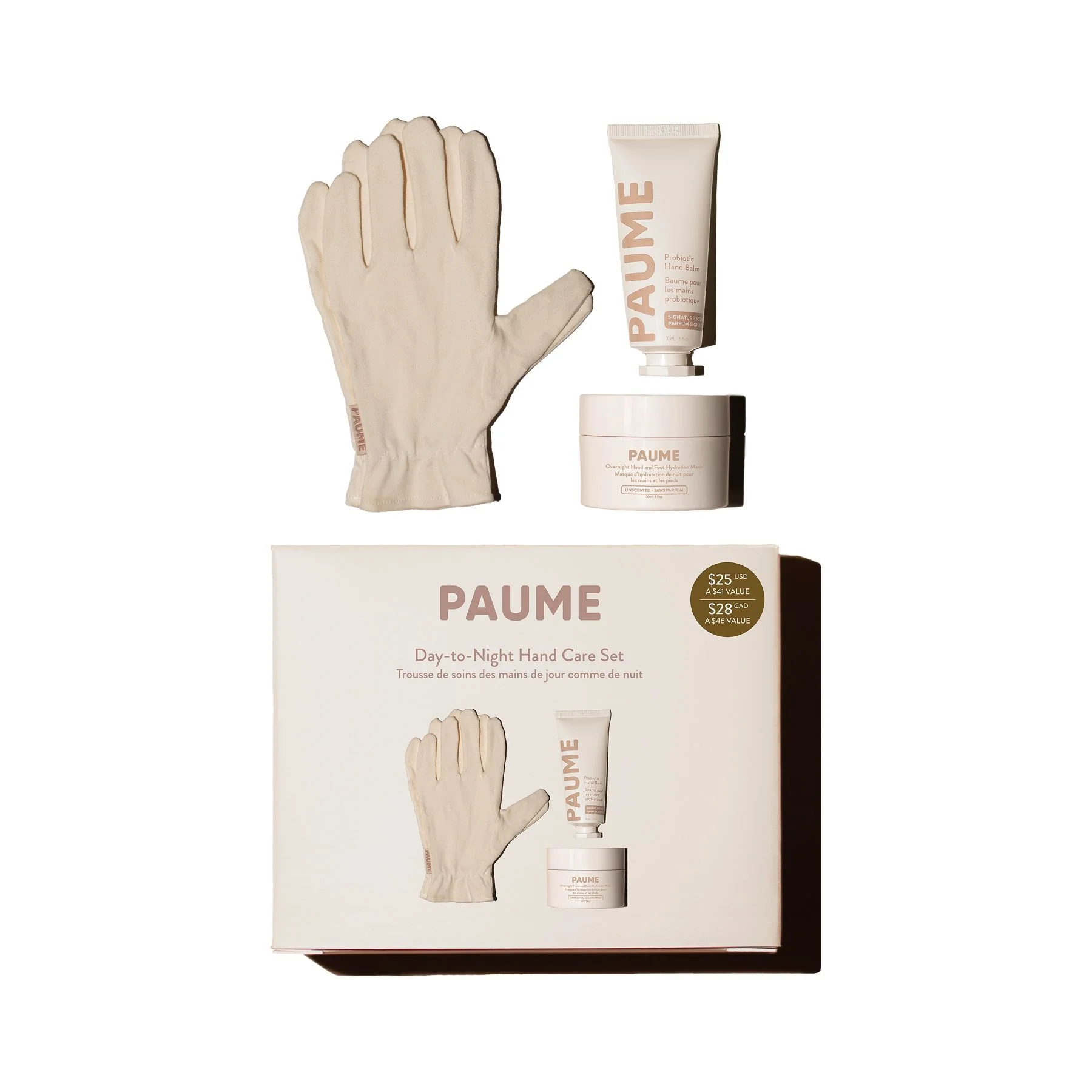Solid PAUME Day-to-Night Hand Care Set Carefully Designed