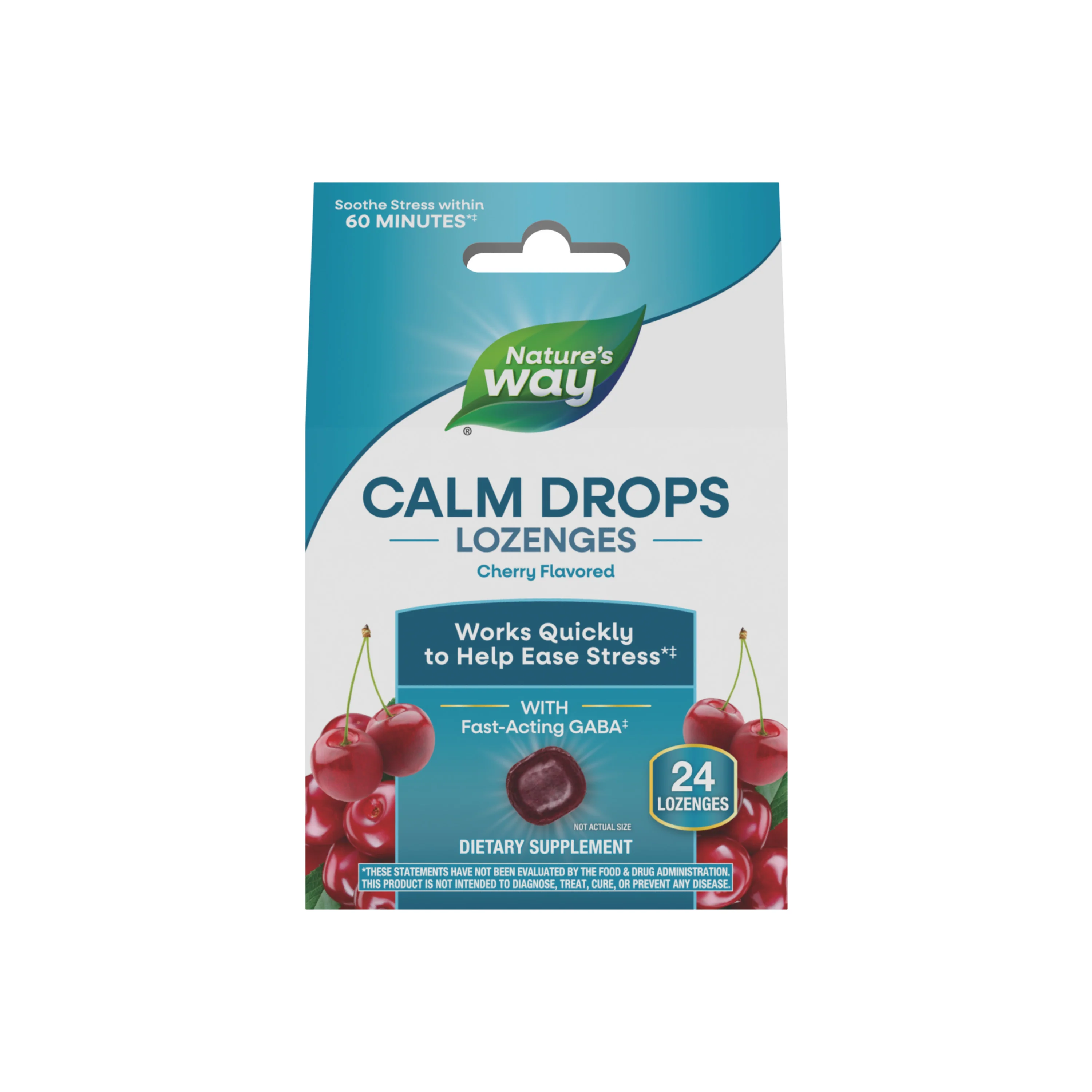 Carefully Designed Nature's Way Calm Drops Lozenges Long-Lasting