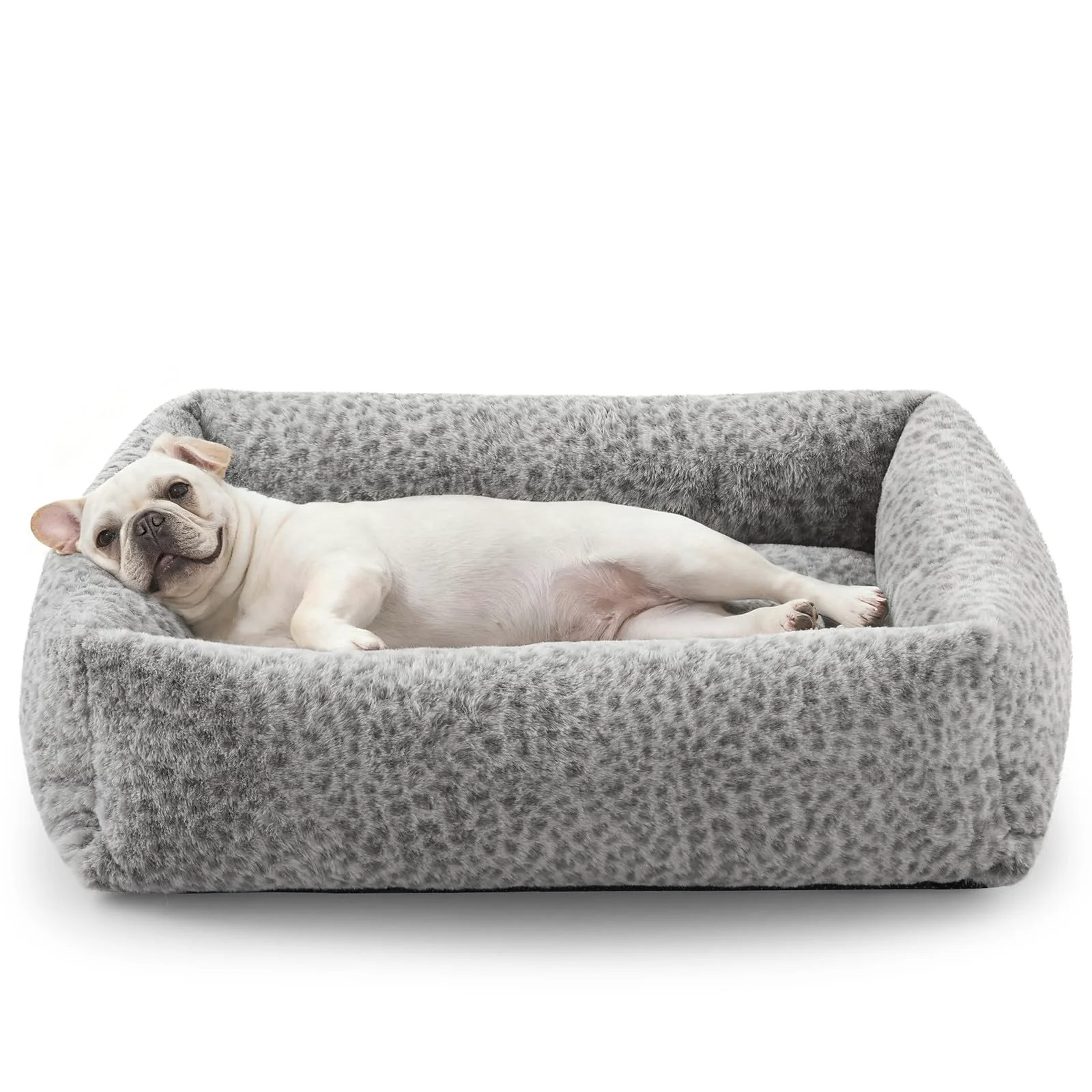 High-Performance JOEJOY Small Dog Bed – Washable Orthopedic Corduroy Fleece Bed with Non-Slip Bottom Responsible