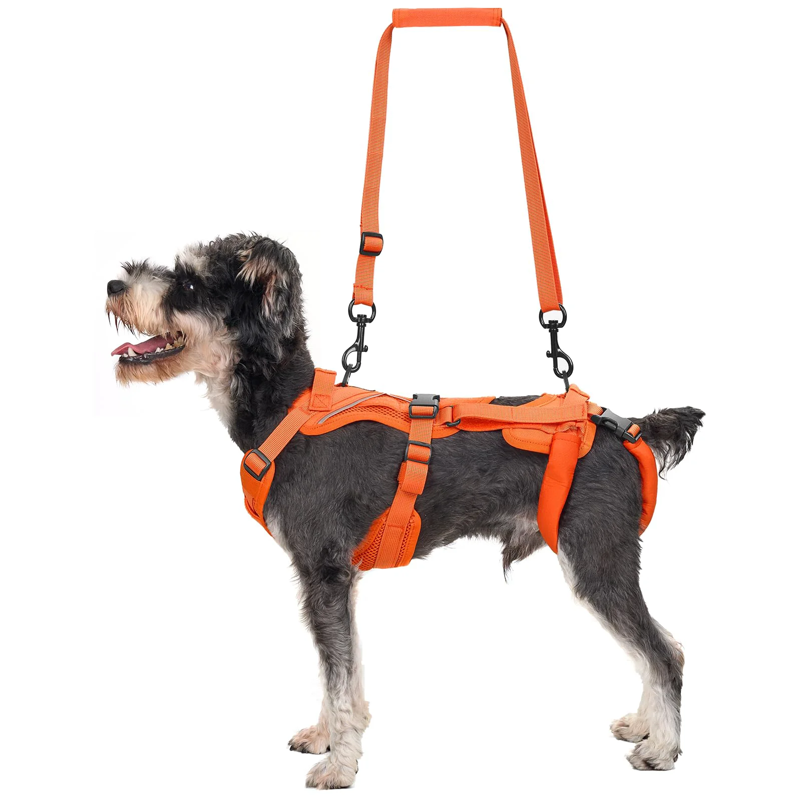 Original Design OneTigris Dog Lift Harness for Small Dogs XS — Reflective Adjustable 360° Support Artisan