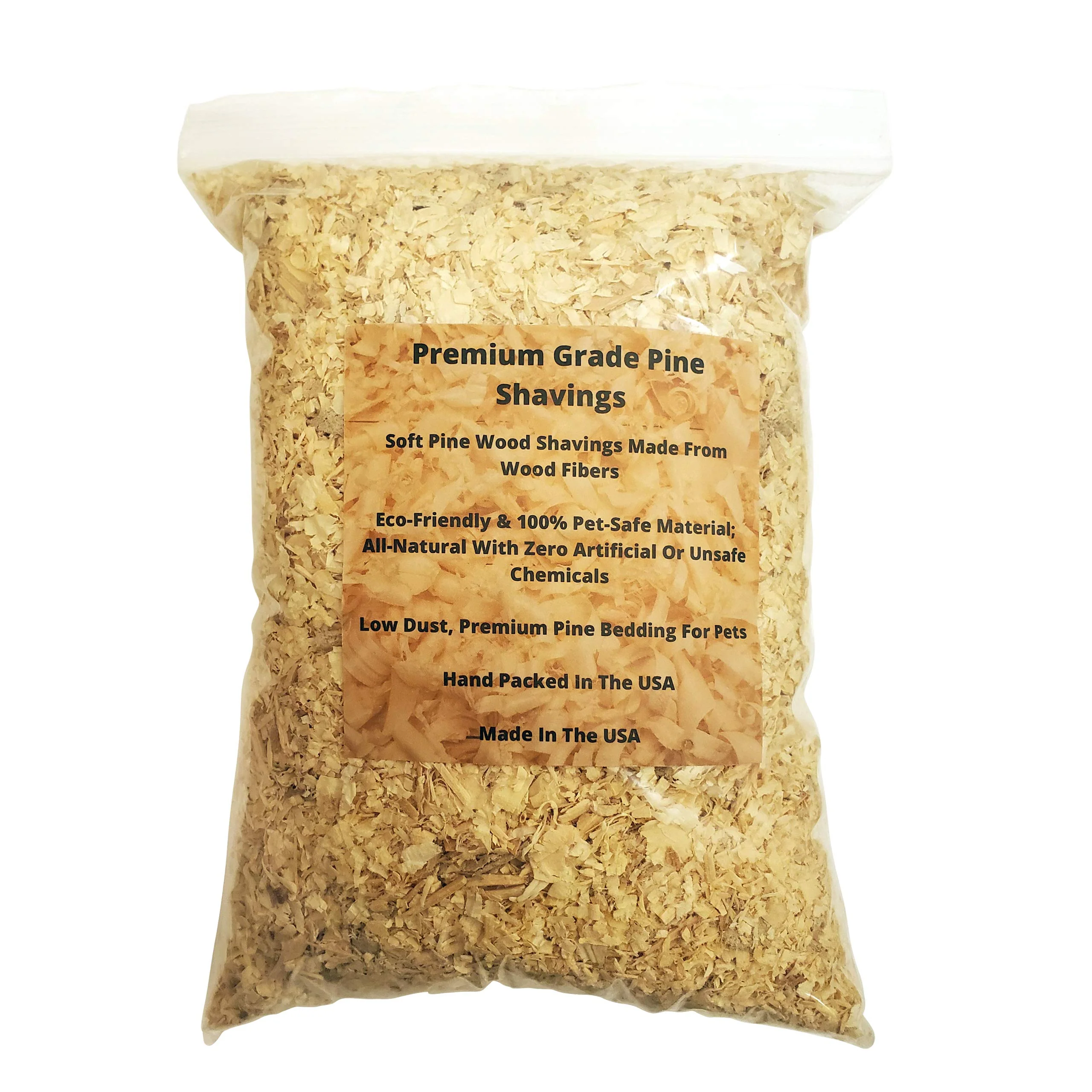Fashionable Wood Smith USA Premium Pine Bedding - 16 Quart Soft Dust- Shavings for Small Pets Stylish