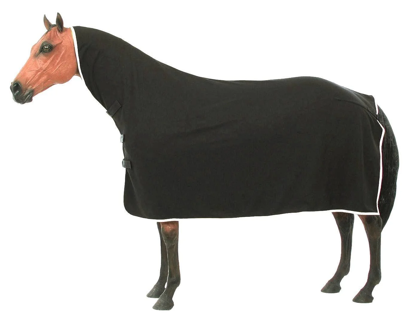 Pure Tough1 Softfleece Contour Cooler XL Black Contour Horse Cooler Sheet Crafted