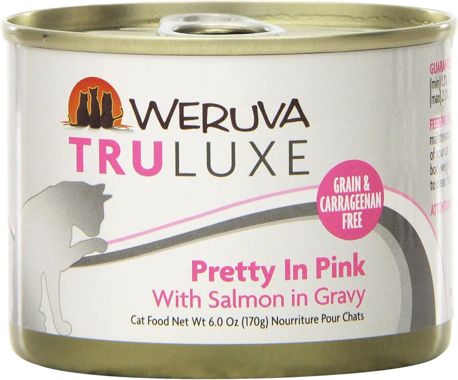Selected Weruva Truluxe Cat Food Pretty In Pink With Wild-Caught Salmon In Gravy 6Oz Can Pack Of 24 Model 4339 Exclusive