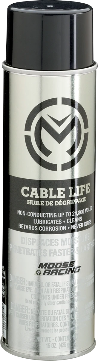 Fast MOOSE RACING Cable Lube - 15 oz. net wt. - Aerosol MALCB241215 Sophisticated