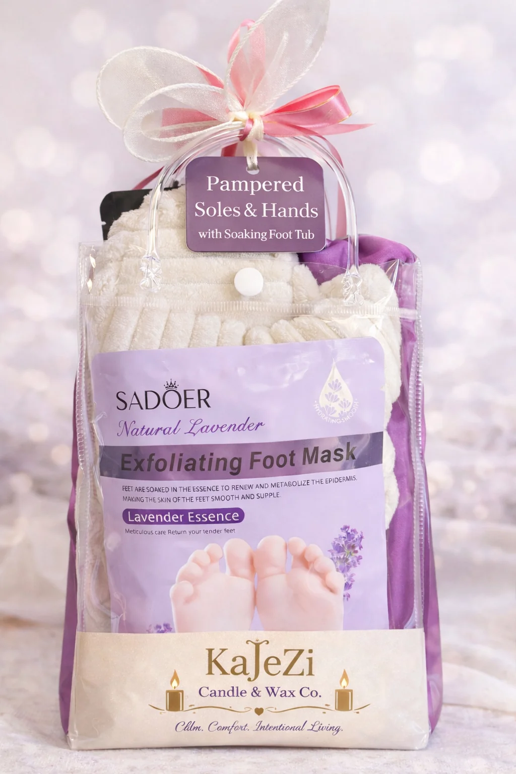 Contemporary Self-Care Pampered Soles and Hands W Foot Soaking Tub Environmentally Friendly