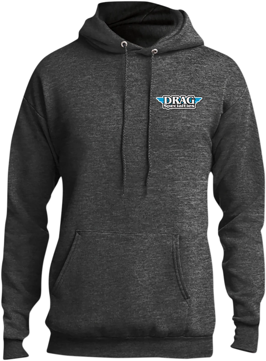 Environmentally Friendly THROTTLE THREADS Drag Specialties Hoodie - Gray - Medium DRG29PC78HDHGMD Carefully Designed