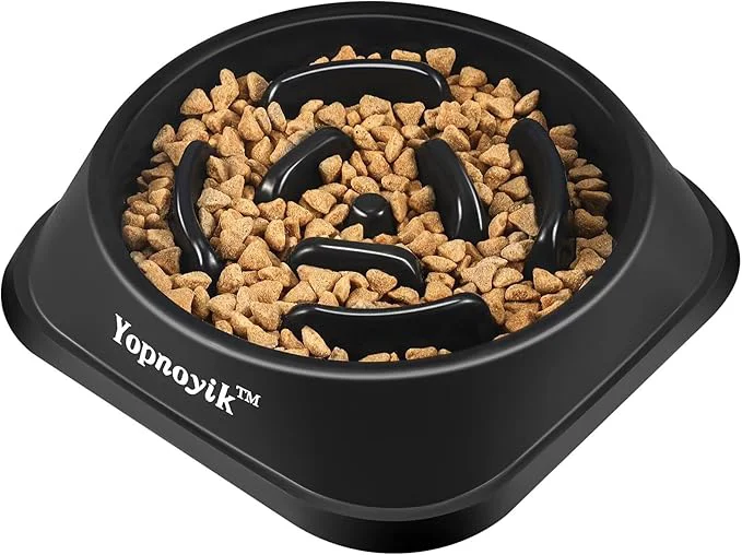 Relaxed Slow Feeder Dog Bowls for Healthy Eating Non-Slip and Anti-Choking Design Reduces Bloating Overeating for Large Dogs Easy to CleanAbout ThisOverview Consistent
