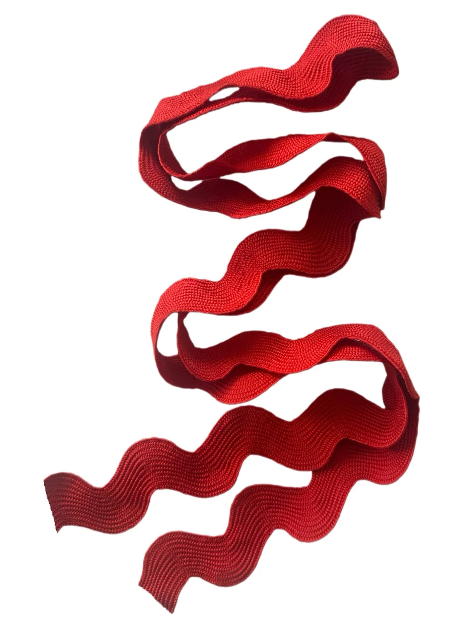 Relaxed Ric-Rac Hat Ribbon - Long Genuine