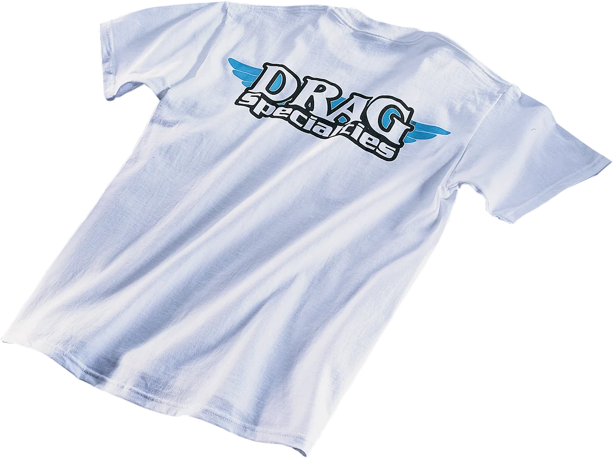 Minimalist DRAG SPECIALTIES Drag Specialties T-Shirt - White - 2XL 111833 High-Quality