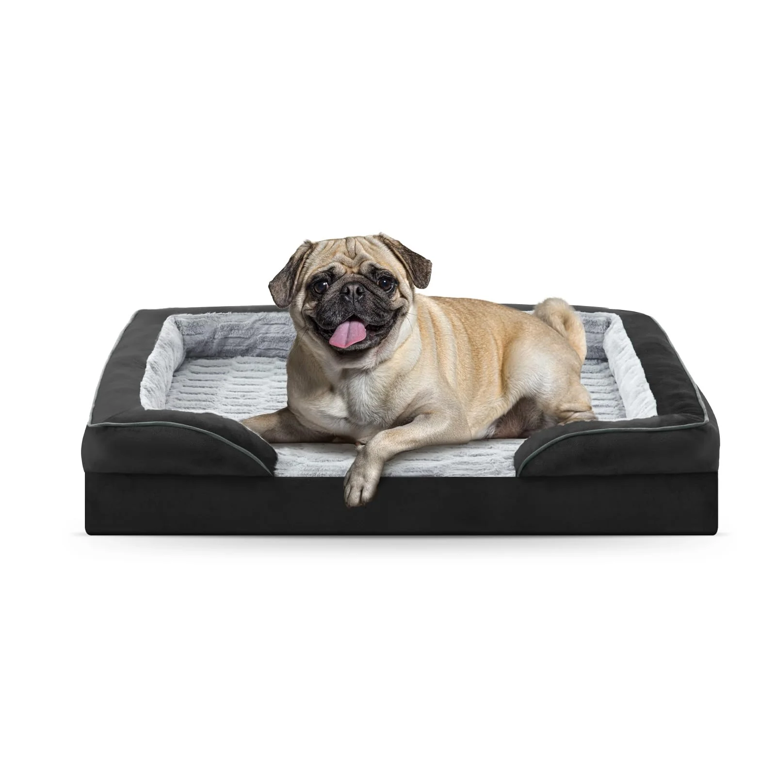 Durable FURTIME Orthopedic Dog Bed for Small Dogs – Washable Cover Waterproof Lining Elegant