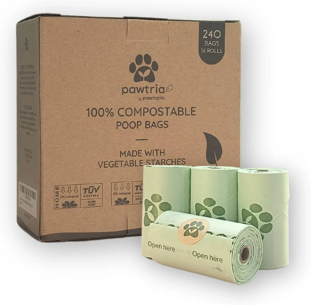 Functional Pawtria Home Compostable Dog Poop Bags 240 Official