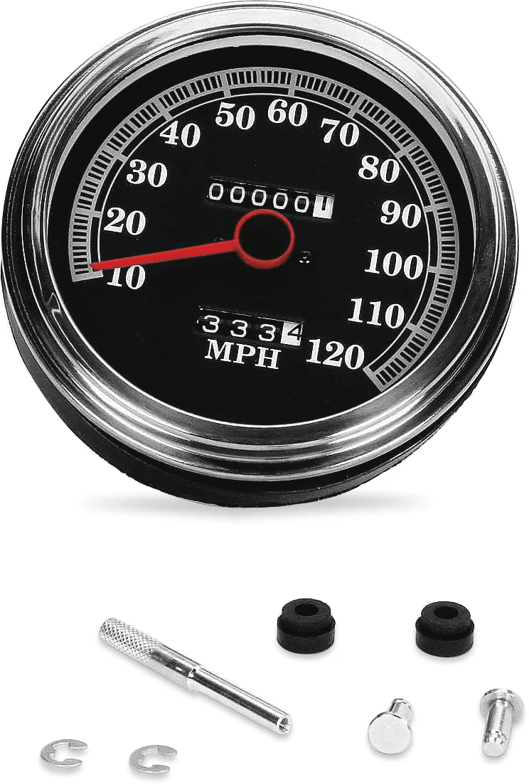 Healthy DRAG SPECIALTIES FL-Style 2240 60 Speedometer - '89-'95 Face 72423M Refined