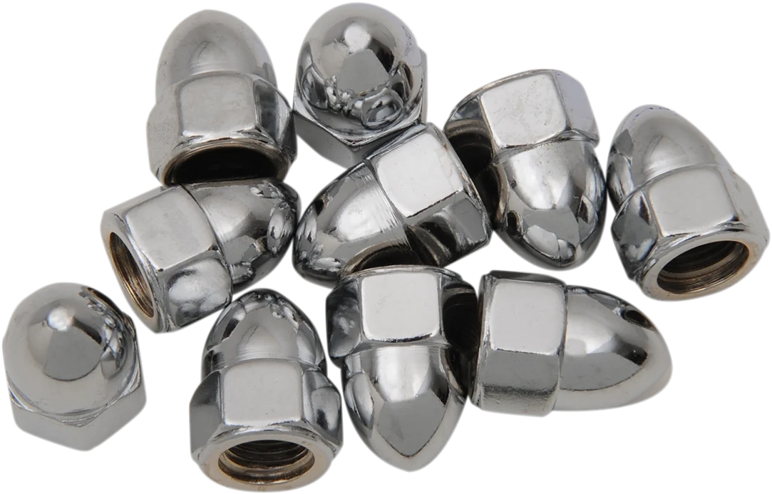 Enhanced DRAG SPECIALTIES Nut - Acorn - Chrome - 3 8 -16 MPB107 Convenient