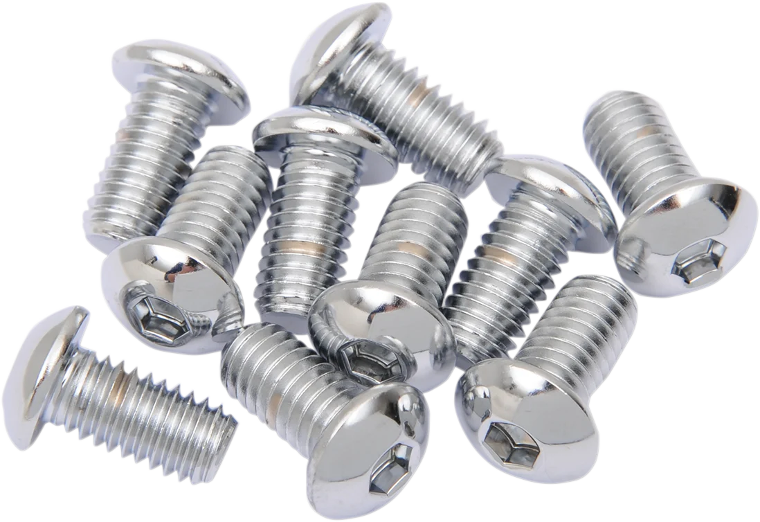 Effective DRAG SPECIALTIES Bolts - Button Head - 3 8 -16 x 1 - 10 Pack MPB270 First-Class